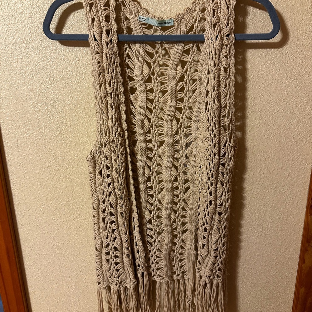 Lot of Crochet/Fringe Vests